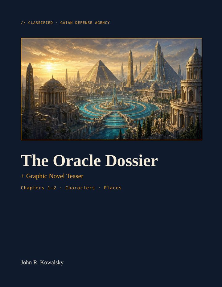 Cover of the Oracle Dossier PDF.